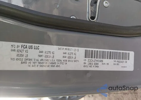 2017 Dodge Charger Sxt Awd z USA, uszkodzony, nr VIN 2C3CDXJG7HH516096